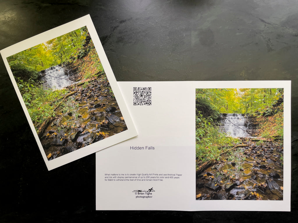 Hidden Falls Greeting Card