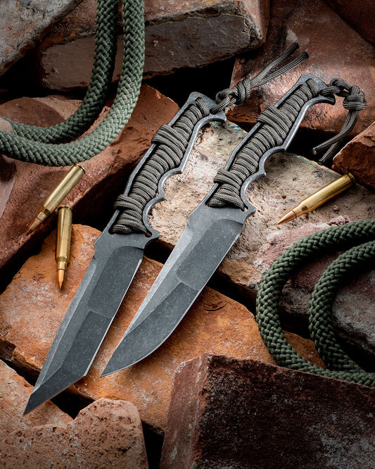 Tighe Breaker Fixed Blades With Kydex Sheaths